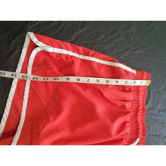 Womens Running Shorts Large Pull On Drawstring Red Lined Activewear H&M - Picture 6 of 8